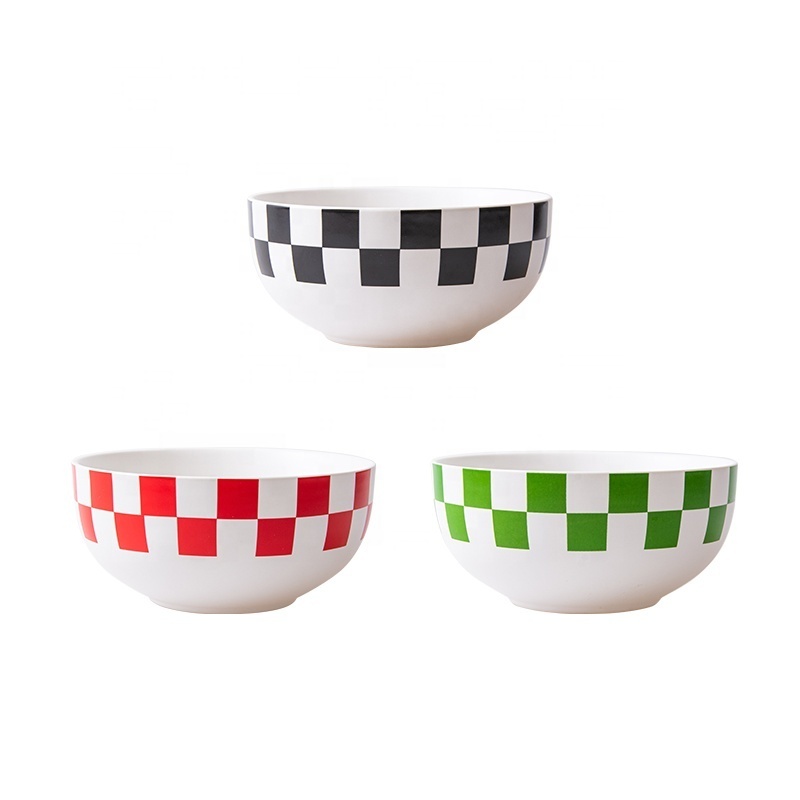 Modern Design Ceramic Soup Bowl Stoneware 5.5 Inch Fruit Salad Bowl Round Shape Cereal Bowl