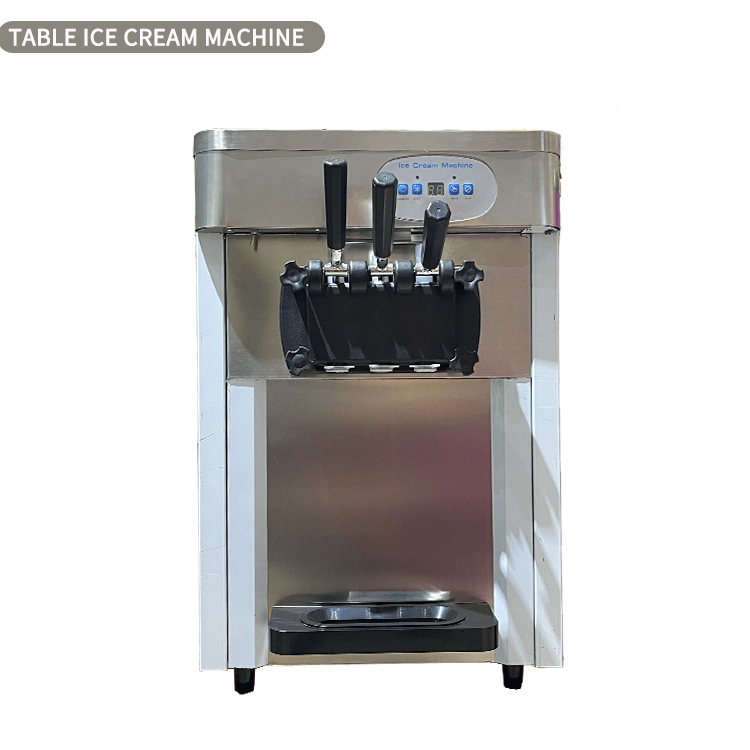 Tabletop Taylor Stainless Steel 3 flavor Soft Ice Cream Maker Machine commercial ice cream vending machine