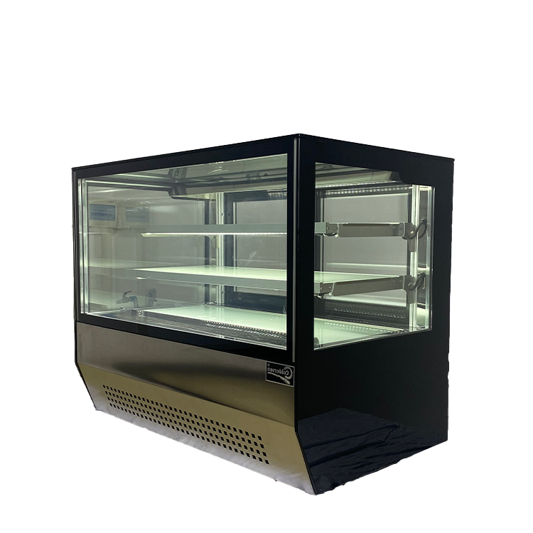 For sale Desktop MiNi Glass Door Pastry Display Case Bakery Display Case Cake Refrigerator