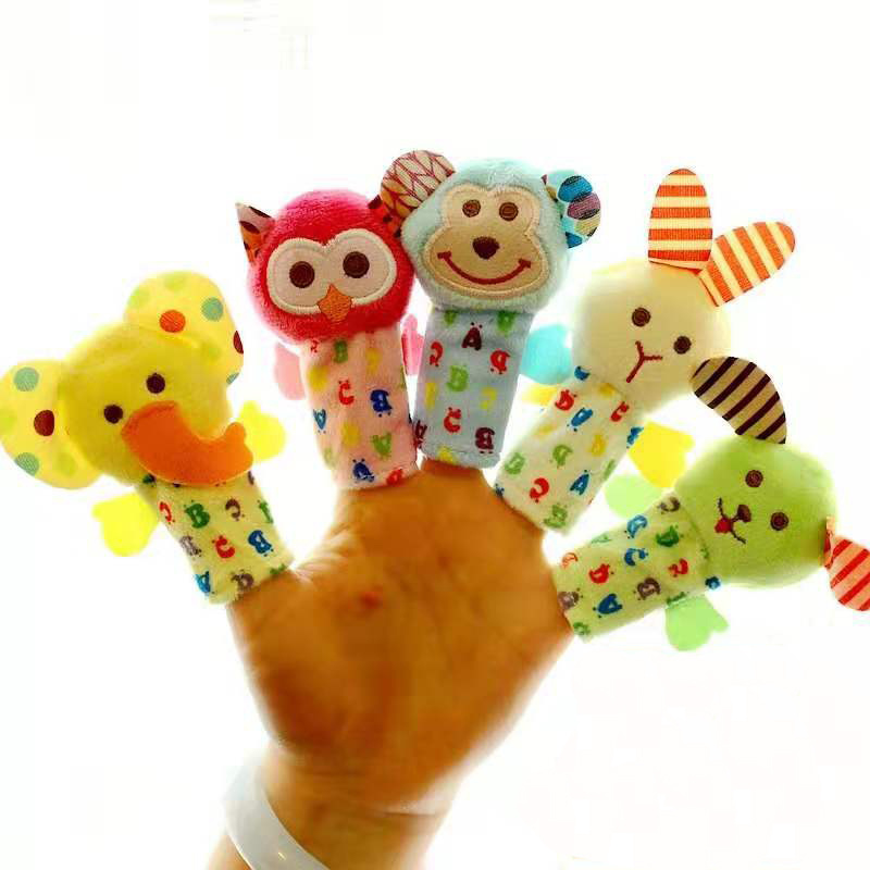 Custom Soft Stuffed Toy Character Anime Plush Doll Hand Finger Puppet Soft Stuffed Plush Animal Puppet