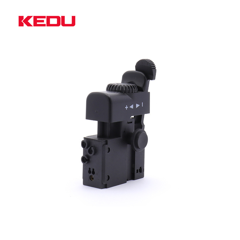 KEDU AT-11 250V 8A Single Pole Lock On Dustproof AC Multi Speed Control Switch For Power Tool