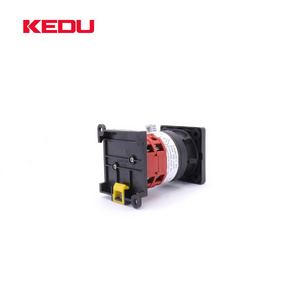 KEDU ZH-20 0-1 25A Rotary Cam Switch With CQC VDE UL CE Bremas Rotary Cam Switch 2 Floor Cam Starter Switch