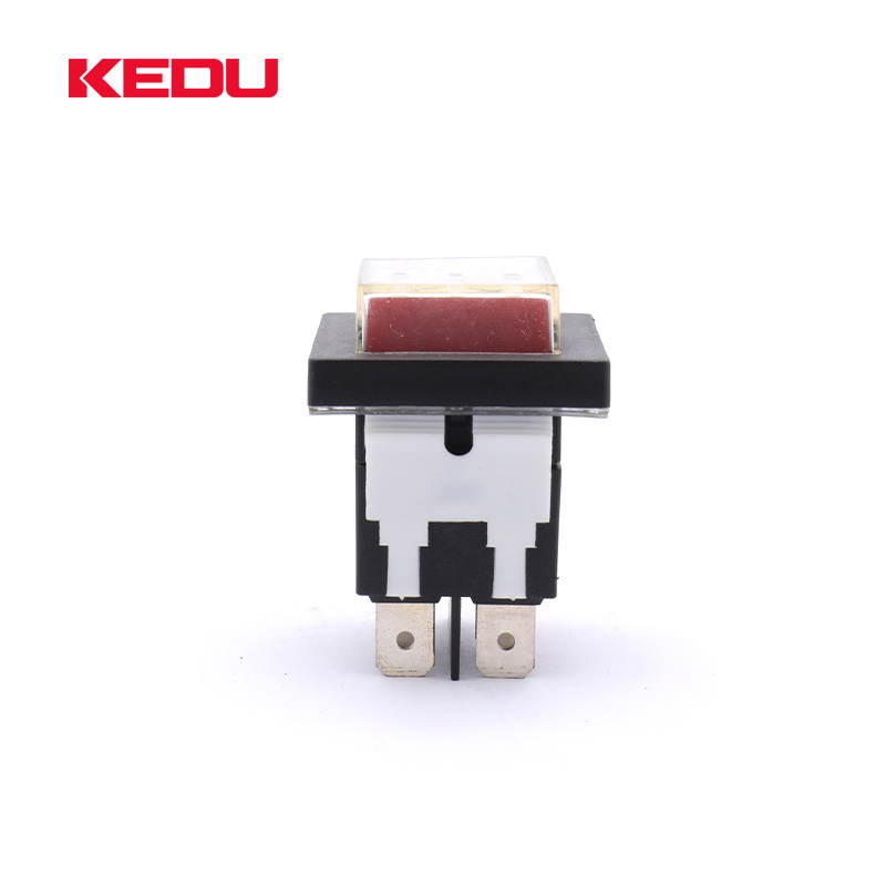 KEDU HY12-9-7 high quality 250V 20A 4 pin 2 position on off IP55 waterproof rocker switch