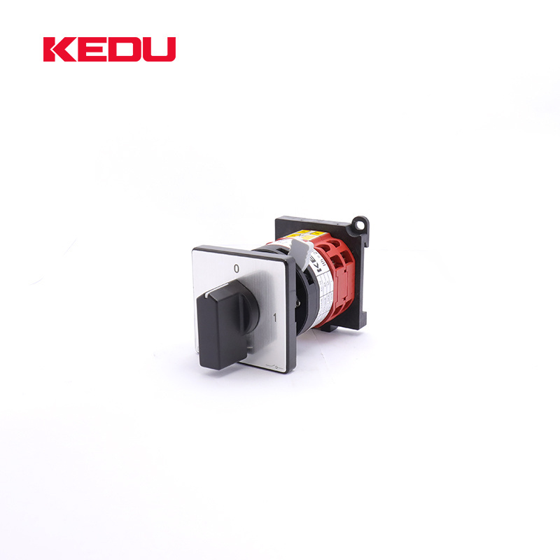 KEDU ZH-20 0-1 25A Rotary Cam Switch With CQC VDE UL CE Bremas Rotary Cam Switch 2 Floor Cam Starter Switch