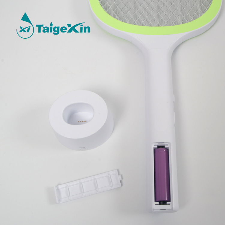 Electronic mosquito zapper racket bug swatter autonomously kill wasps small flying insects UV trap lamp mosquitoes killer device