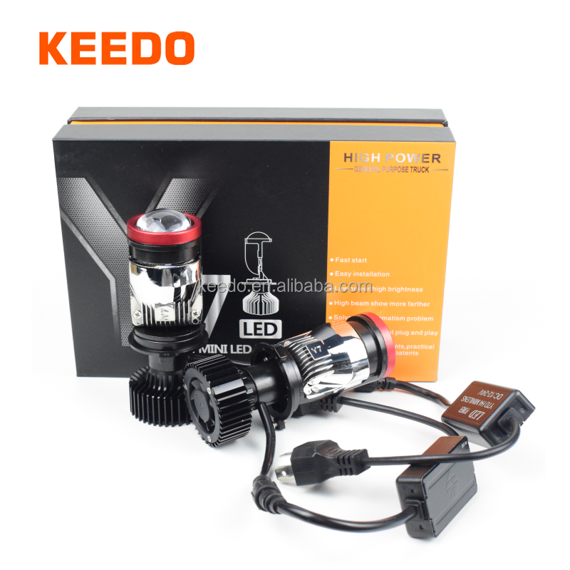 Super bright 34000lm 170W Y7D car Bulbs H4 High Performance LED Headlights HB2 9003 High Low Beam auto kit