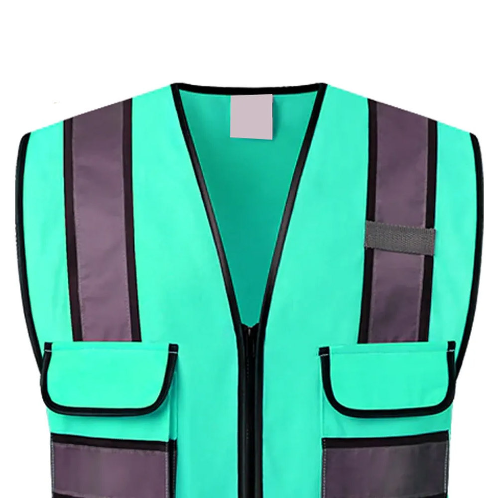 Breathable Men Women Wear Hi-Vis-Vest High-Visibility Safety Vest With Reflective Strips for Emergency By KEEM BROTHERS