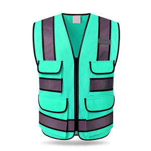 Breathable Men Women Wear Hi-Vis-Vest High-Visibility Safety Vest With Reflective Strips for Emergency By KEEM BROTHERS