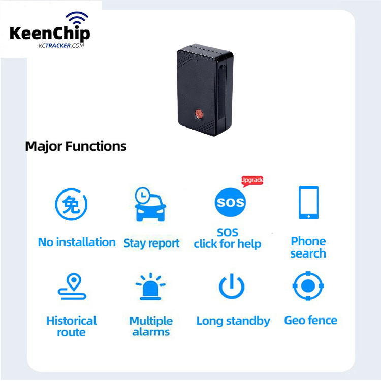 KEENCHIP popular smallest human gps tracking device wireless series gprs tracking device car tracker gps tracker for pets