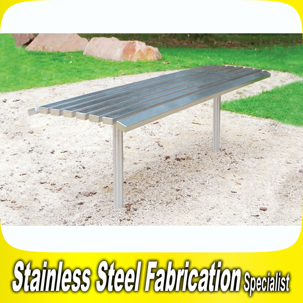 Park Customized round Tree Bench Stainless Steel Outdoor Seating Bench for Exterior Use