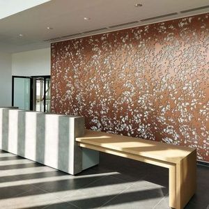 Aluminum Carved Panel Laser Cutting Perforated Facade Decoration Indoor Wall Basement Household Entertainment Commerce Use