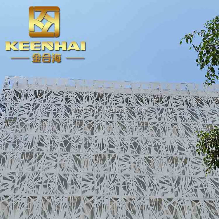 Laser Cut Panels Ventilated facade decorative aluminum panels exterior metal facad