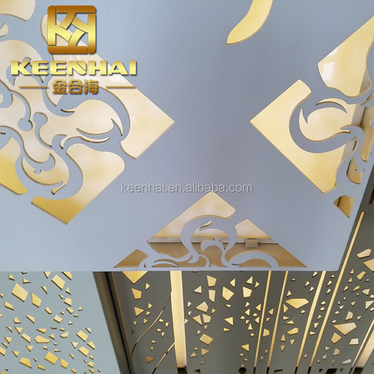 Laser Cut Panels Ventilated facade decorative aluminum panels exterior metal facad