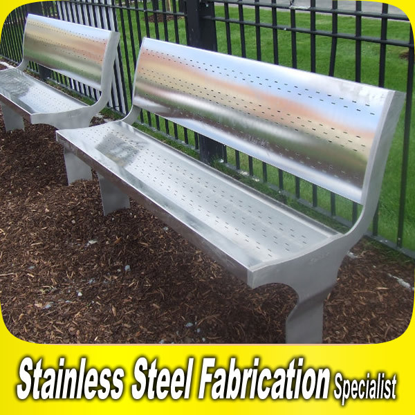 Park Customized round Tree Bench Stainless Steel Outdoor Seating Bench for Exterior Use