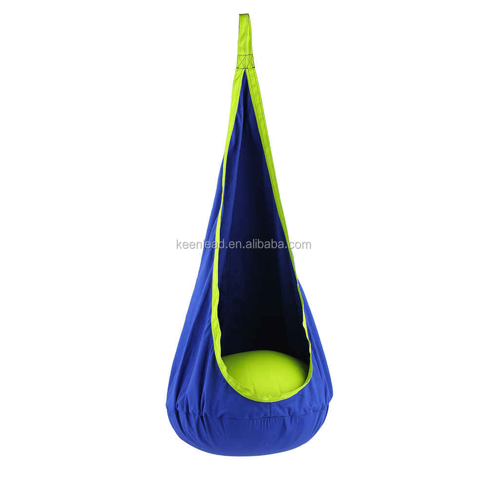 100% cotton Child Kids Hanging Swing Seat Hammock chair for Indoor and Outdoor Kids swings