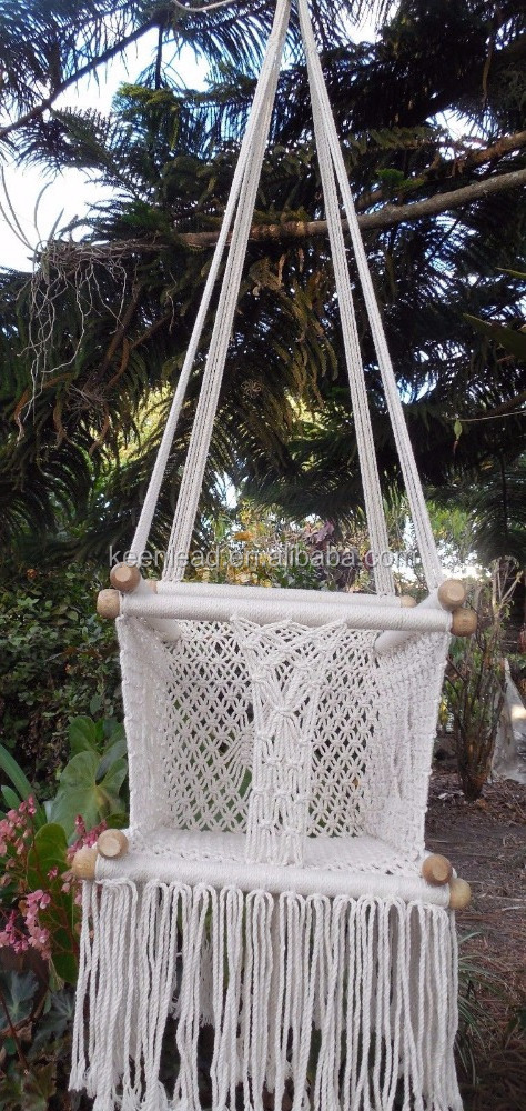 Macrame Hanging patio Baby Chair Baby hammock Chair swing