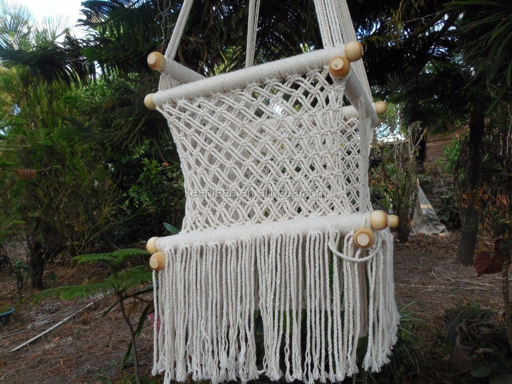 Macrame Hanging patio Baby Chair Baby hammock Chair swing