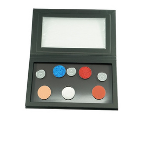 Wholesale matte empty magnetic eyeshadow palette bulk com-pact case