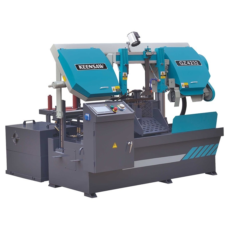 Keensaw  GZ4232 cnc band saw machine metal band saw machine automatic bandsaw machine for steel bar metal cutting