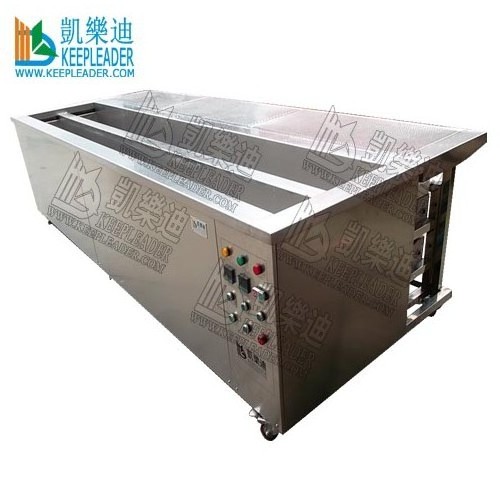 Curtain Blade Roller Shutter Washing Ultrasonic Blind Cleaner of Dust Window Drape Dual Tank Ultrasound Cleaning Rinsing Machine