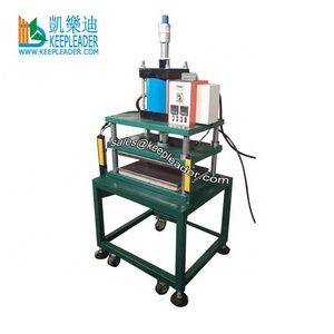 Leather Plastic Rubber Wooden Pneumatic Imprint Hot Branding Machine of Freestanding Heat Press Embossed Logo Stamping Equipment