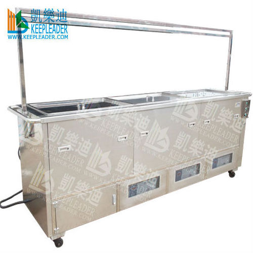 Curtain Blade Roller Shutter Washing Ultrasonic Blind Cleaner of Dust Window Drape Dual Tank Ultrasound Cleaning Rinsing Machine