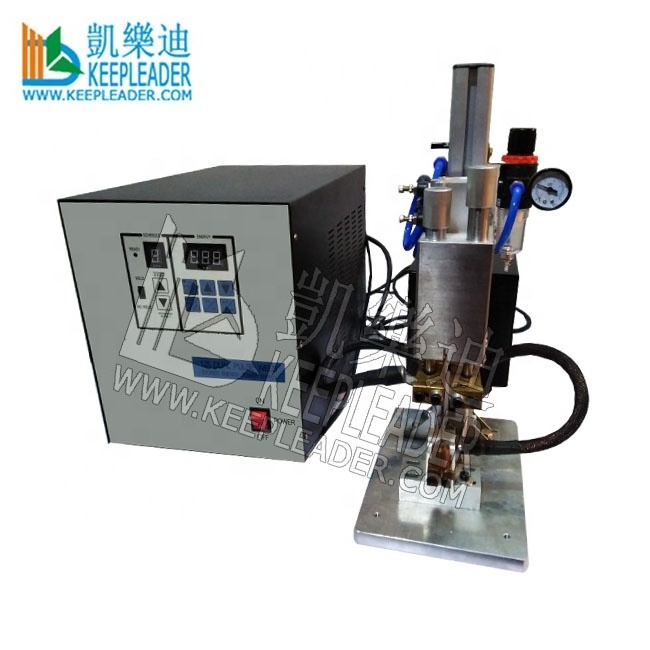 Battery Electrode Welding Machine Ultrasonic Metal Spot Welder of Pouch Cell Multilayer Aluminum Foils Ultrasound Bonding Device