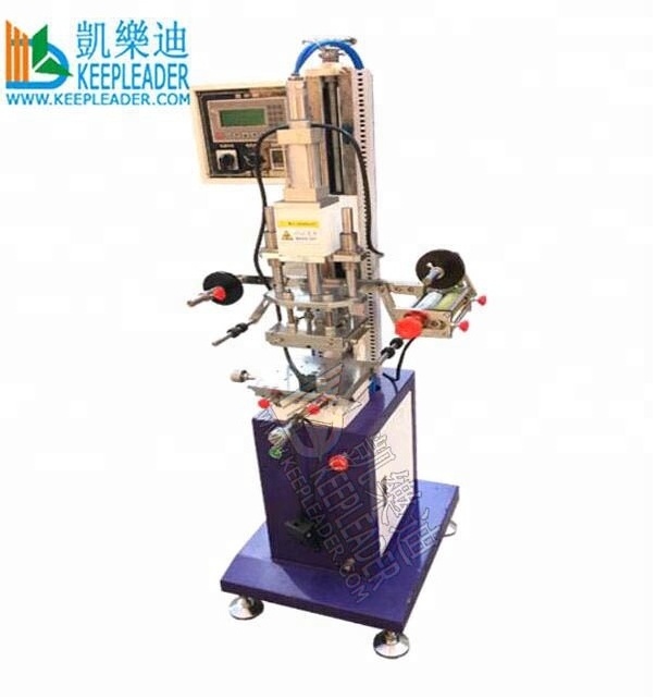 Hot Foil Stamp Book Cover Printing Machine for Gold Bronzing Hot Press Stamping Equipment of Pneumatic Paper Embossing Imprinter