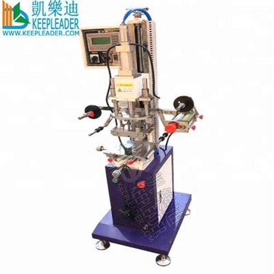 Hot Foil Stamp Book Cover Printing Machine for Gold Bronzing Hot Press Stamping Equipment of Pneumatic Paper Embossing Imprinter