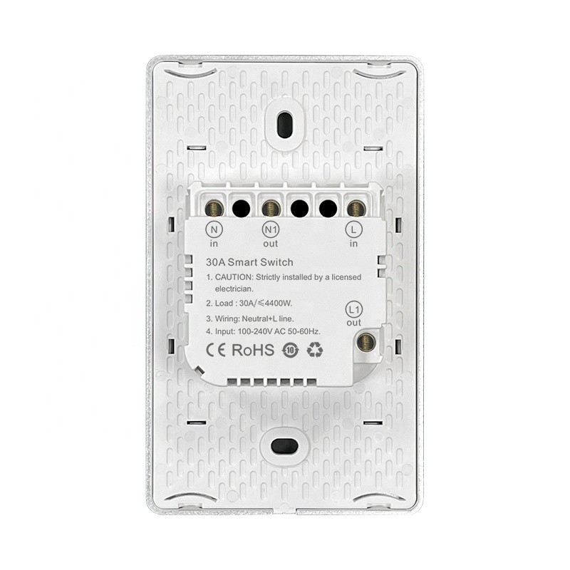 tuya 30a air conditioner switch smart life app control zigbee timer water heater switch us smart switch