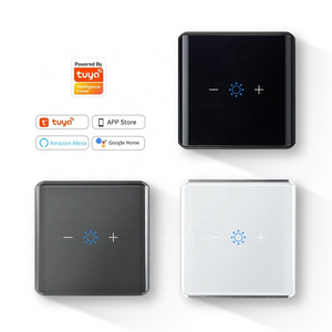 Smart Home Tuya Dimmer Switch Zigbee Wall Touch Dimmer 1 Gang Light Adjuster Alexa Google Smart Switch