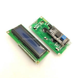 Factory 1602A LCD 5V Blue/Yellow-Green Screen Backlight 1602 16x2 LCD Display IIC/I2C Module LCD1602