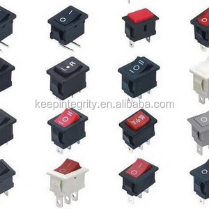 mini rocker switches 3pins ON-OFF-ON spring return