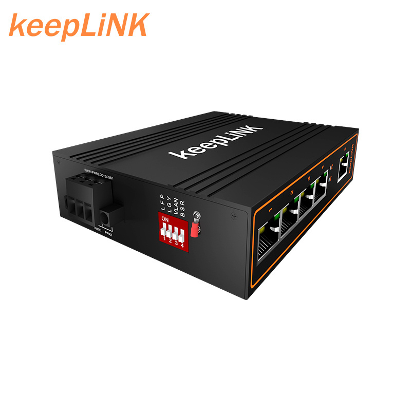 Factory wholesale 5 port poe switch industrial ethernet 10/100/1000mbps unmanaged gigabit ethernet switch for outdoor project