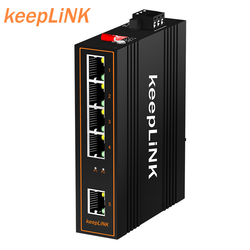 Factory wholesale 5 port poe switch industrial ethernet 10/100/1000mbps unmanaged gigabit ethernet switch for outdoor project