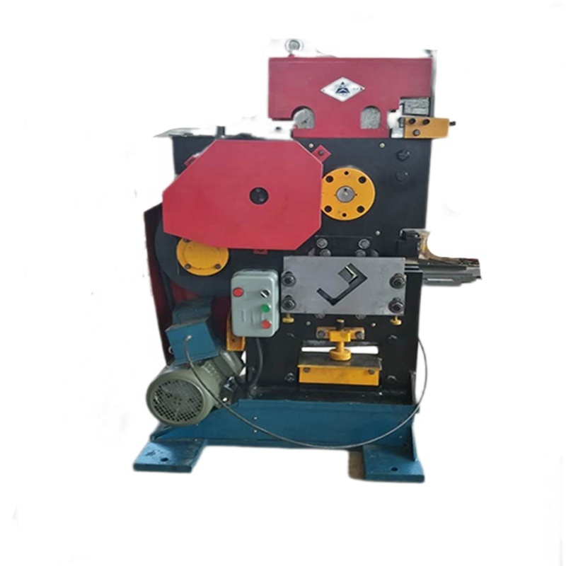 High end punching shearing machine hydraulic ironworker machine for channel steel angle cutting punching and shearing machine