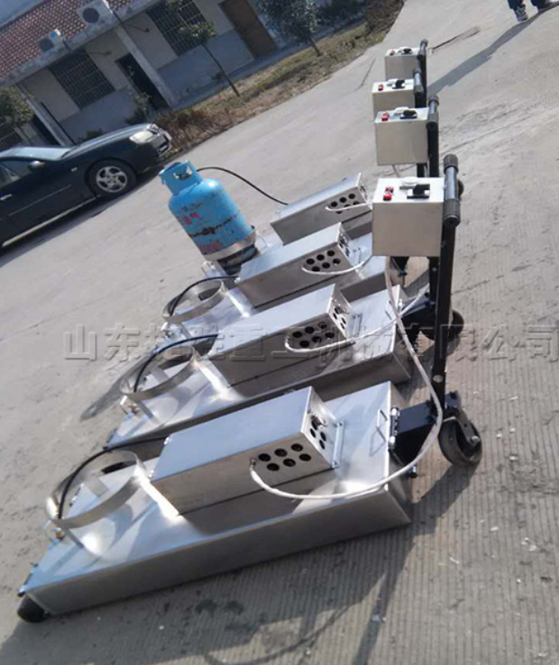 advanced technology Infrared heating asphalt pavement softening asphalt heating plate cold joint treatment equipment