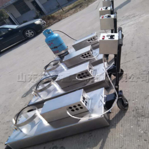 advanced technology Infrared heating asphalt pavement softening asphalt heating plate cold joint treatment equipment