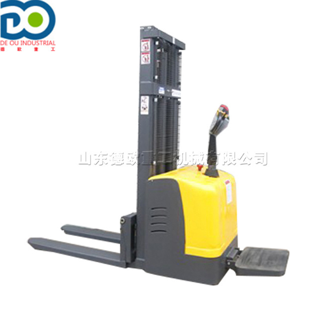 2-ton battery forklift truck Station - driven all-electric carrier Fully electric pallet stacker