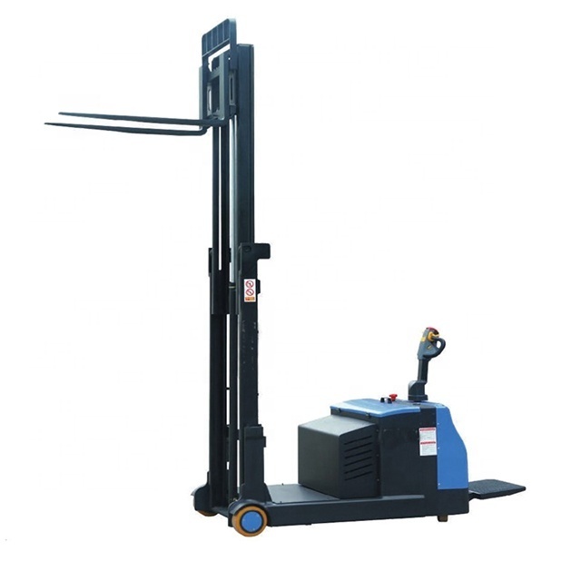 2-ton battery forklift truck Station - driven all-electric carrier Fully electric pallet stacker