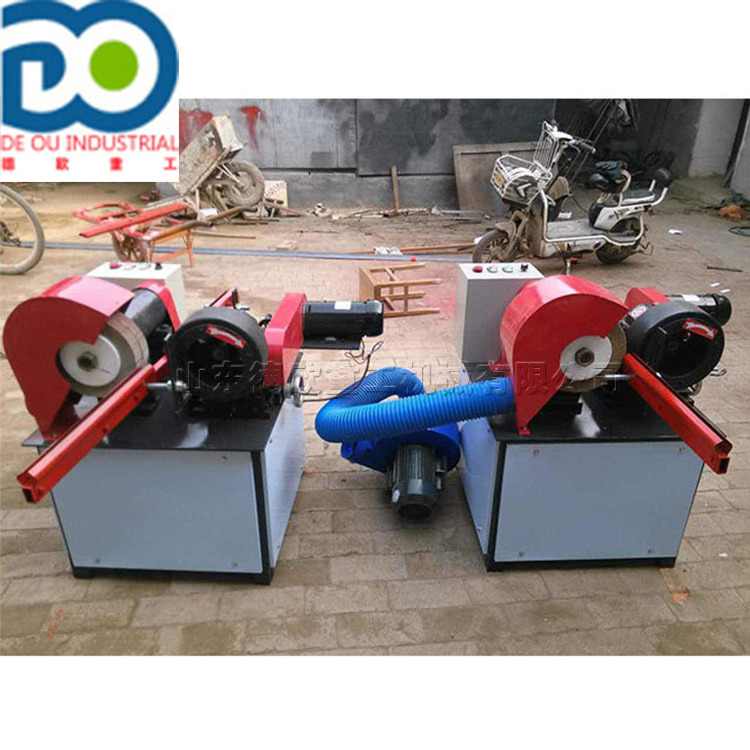 Multifunctional round pipe derusting polishing machine small circular centerless cylindrical steel pipe polishing machine