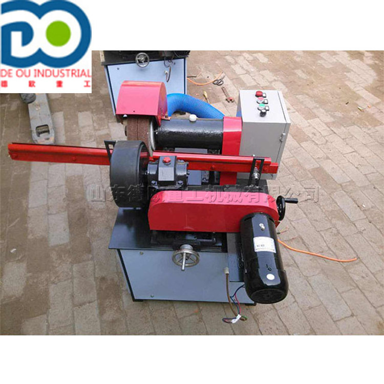 Multifunctional round pipe derusting polishing machine small circular centerless cylindrical steel pipe polishing machine