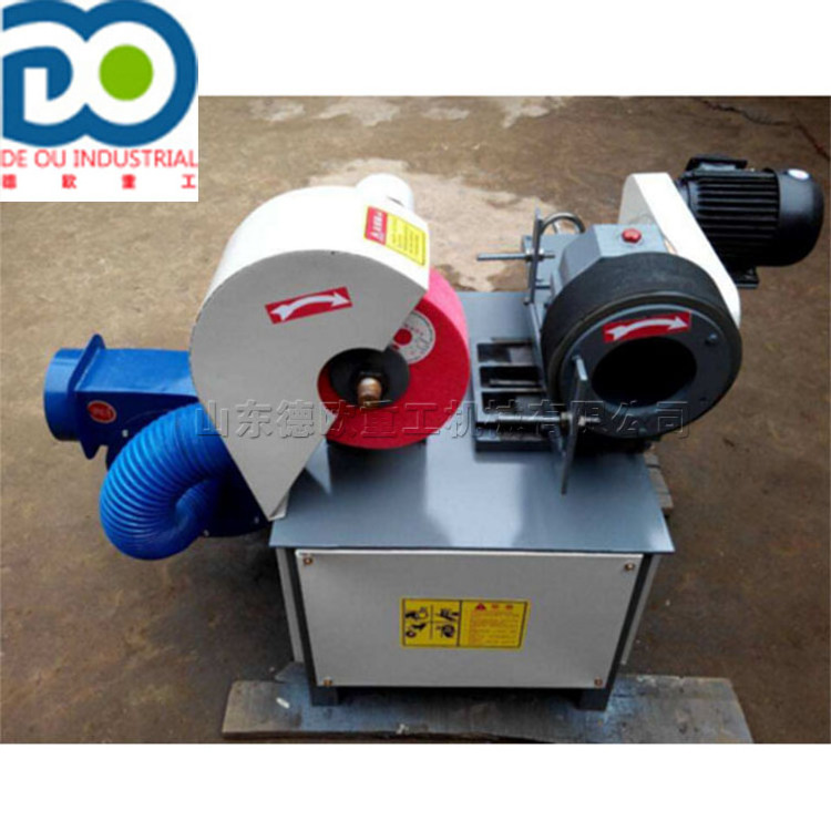 Multifunctional round pipe derusting polishing machine small circular centerless cylindrical steel pipe polishing machine