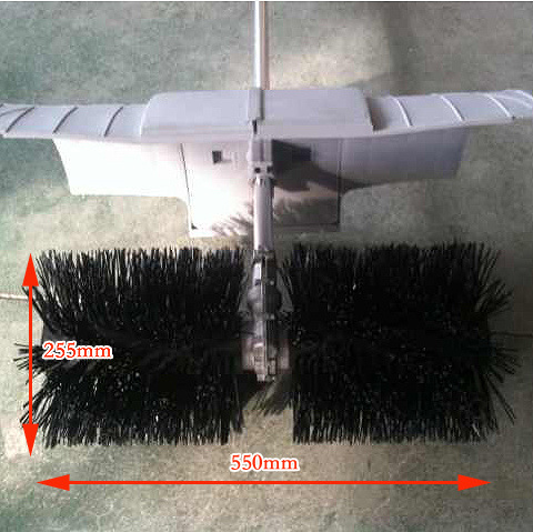 Power Brush Power Broom Handheld Turf Lawn Sweeper Sand and Rubber Brushing Filling Brush for Artificial grass