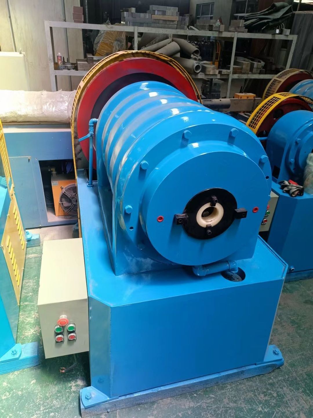 Automatic numerical control hydraulic taper shrinking metal material shrinking tube end molding machine