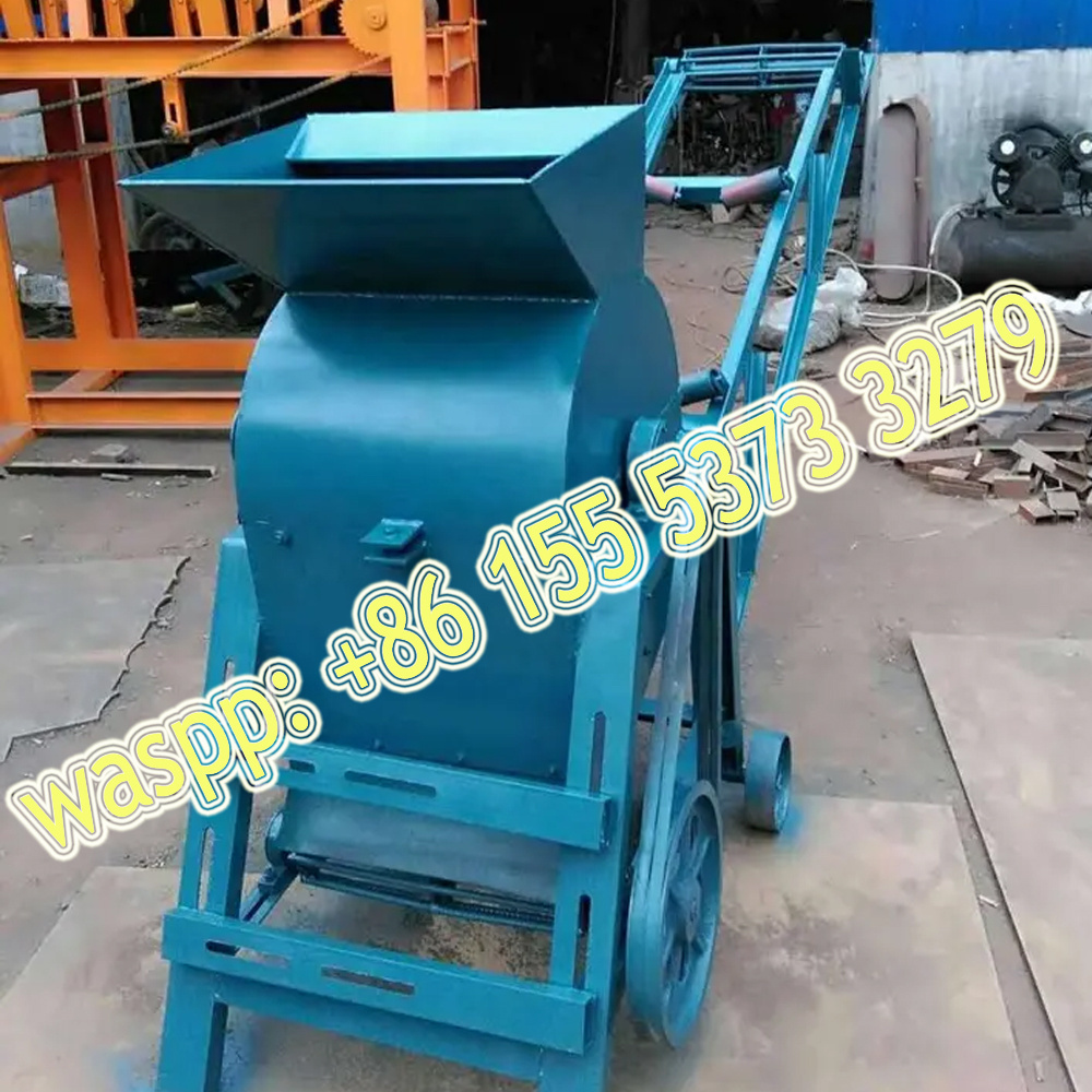 Construction Waste Nutrient Soil Grinder Crusher Breaker Machine Rice Seedlings Planting Soil Nursery Soil Mill