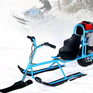 manufacture direct multifunctional electric tracked outdoor 110cc kids snowmobile for children