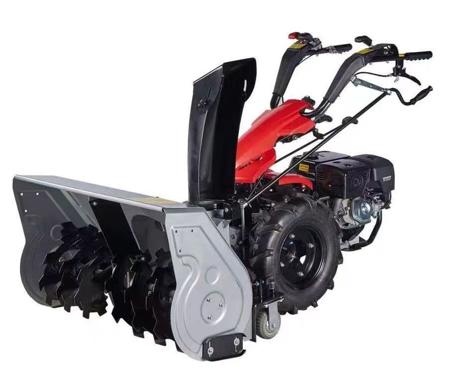 15HP Highly efficient multi-function road snow remover Hand pushed full gear snow blower