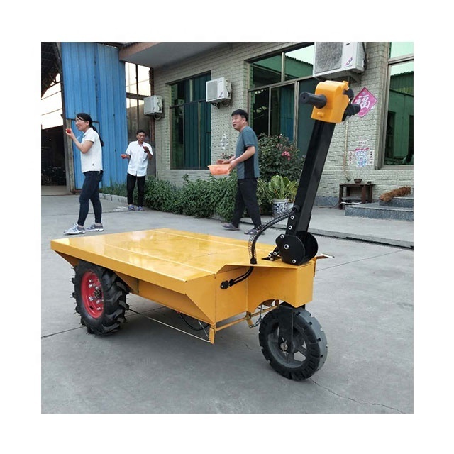 Electric flat trolley Handling tool cart Corridor lift truck made  in  china