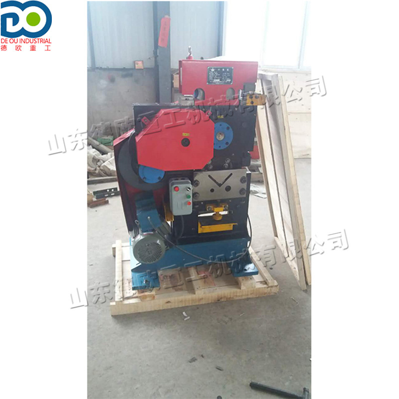 High end punching shearing machine hydraulic ironworker machine for channel steel angle cutting punching and shearing machine